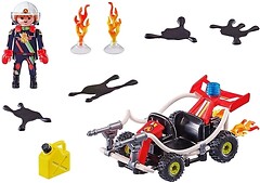 Фото Playmobil Stunt Show Огненный квадроцикл (70554)