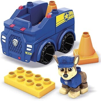 Фото Mega Bloks Paw Patrol Chase's Patrol Car (HDJ33)