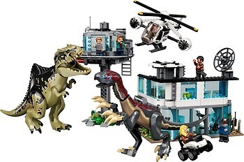 Фото LEGO Jurassic World Атака гіганотозавра і теризинозавра (76949)