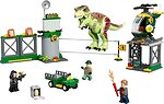 Фото LEGO Jurassic World Прорыв динозавра тираннозавра (76944)