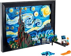 Фото LEGO Ideas Винсент Ван Гог - Звездная ночь (21333)