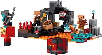 Фото LEGO Minecraft Бастіон Нижнього світу (21185)