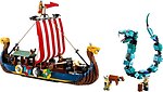 Фото LEGO Creator Корабль викингов и Мидгардский змей (31132)