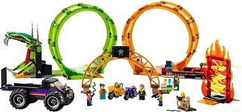 Фото LEGO City Трюкова арена Подвійна петля (60339)