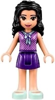Фото LEGO Emma, Dark Purple Skirt, Medium Lavender Top, Light Aqua Shoes (frnd248)