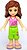 Фото LEGO Olivia, Lime Cropped Trousers, Bright Pink Top (frnd048)