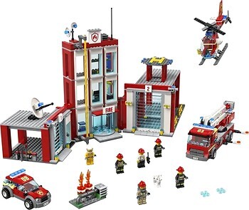 Фото LEGO City Штаб пожежна частина (77944)