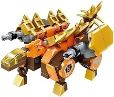 Фото Brick Qman Cube of mechanical beasts-Steel-Spine Stegosau (41215)