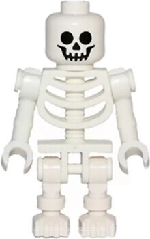 Фото LEGO Pirates Skeleton - Bent Arms Vertical Grip (gen047)