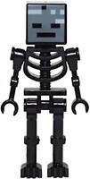 Фото LEGO Minecraft Wither Skeleton - Straight Arms (min025)