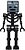 Фото LEGO Minecraft Wither Skeleton - Straight Arms (min025)