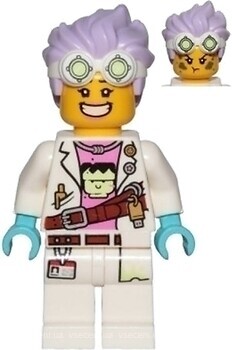 Фото LEGO J.B. Watt - Large Smile / Annoyed (hs002)