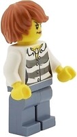 Фото LEGO Minifigures Crook Female with Dark Orange Hair (cty0514)