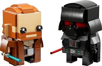 Фото LEGO BrickHeadz Оби-Ван Кеноби и Дарт Вейдер (40547)