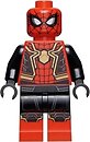 Фото LEGO Super Heroes Spider-Man - Black and Red Suit Large Gold Spider (sh778)