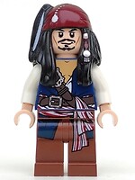 Фото LEGO Pirates Captain Jack Sparrow (poc001)