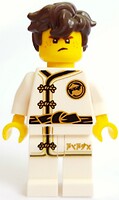 Фото LEGO Ninjago Jay - White Wu-Cru Training Gi (njo348)