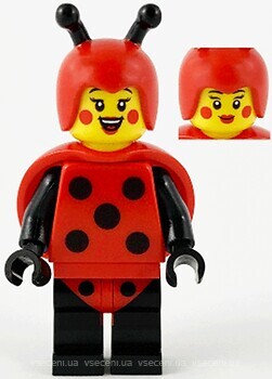 Фото LEGO Minifigures Ladybug Girl (col377)