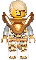 Фото LEGO Nexo Knights Lance - Hair, Pearl Gold Armor (nex146)