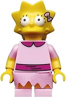 Фото LEGO The Simpsons Lisa Simpson with Bright Pink Dress (sim030)