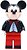 Фото LEGO Minifigures Mickey Mouse - Tuxedo Jacket, Red Bow Tie (dis057)