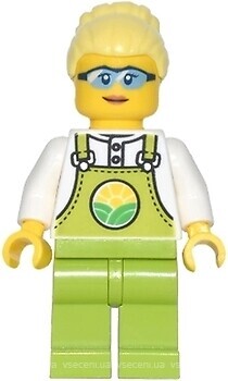 Фото LEGO City Farmer Peach - Glasses (cty1441)
