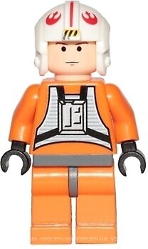 Фото LEGO Star Wars Luke Skywalker - Simple Torso and Helmet (sw0090)