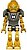 Фото LEGO Hero Factory Rocka - Pearl Dark Gray Armor (hf004)