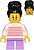 Фото LEGO City Girl - White with Red Stripes Sweater (cty1019)