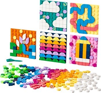 Фото LEGO Dots Великий набір пластин-наклейок з тайлами (41957)