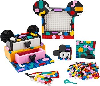 Фото LEGO Dots Коробка Снова в школу с Микки и Минни Маусами (41964)