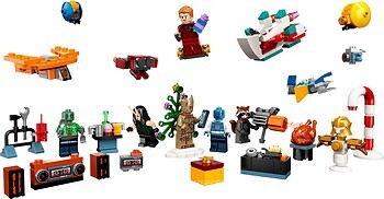 Фото LEGO Super Heroes Marvel Новорічний календар Вартові Галактики - 2022 (76231)