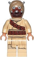 Фото LEGO Star Wars Tusken Raider - Head Spikes, Diagonal Belt (sw1074)