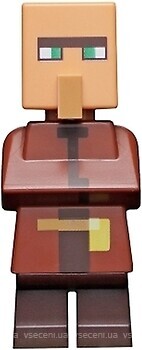 Фото LEGO Minecraft Villager - Dark Tan Pouch (min092)