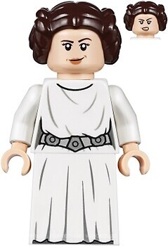 Фото LEGO Star Wars Princess Leia - White Dress (sw1036)