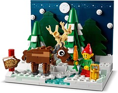 Фото LEGO Передній двір Санти (40484)
