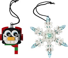 Фото LEGO Пингвин и Снежинка (40572)