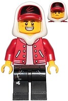 Фото LEGO Hidden Side Jack Davids - Red Jacket, Cap and Hood (hs001)