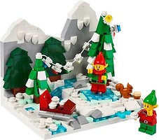 Фото LEGO Сцена рождественского эльфа (40564)