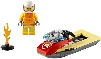 Фото LEGO City Пожежно-рятувальний водний скутер (30368)