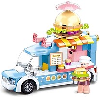 Фото Sluban Girl's Dream Hamburger Car (M38-B0993B)