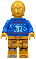 Фото LEGO Star Wars C-3PO - Holiday Sweater (sw1238)