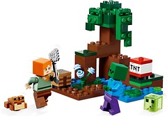 Фото LEGO Minecraft Пригода на болоті (21240)