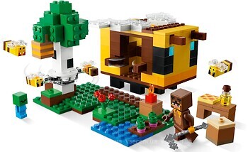 Фото LEGO Minecraft Пчелиный коттедж (21241)