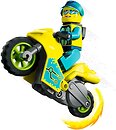 Фото LEGO City Кібер трюковий мотоцикл (60358)