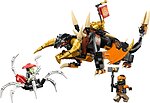 Фото LEGO Ninjago Земляний дракон ЕВО Коула (71782)