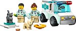 Фото LEGO City Спасательный ветеринарный фургон (60382)