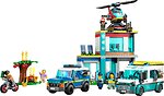 Фото LEGO City Центр управления спасательным транспортом (60371)