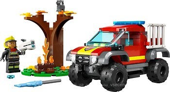 Фото LEGO City Спасательный пожарный внедорожник (60393)