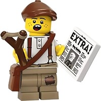 Фото LEGO Minifigures Газетчик (71037-12)